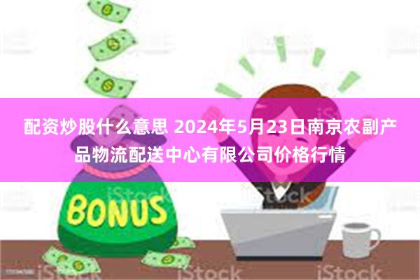 配资炒股什么意思 2024年5月23日南京农副产品物流配送中心有限公司价格行情