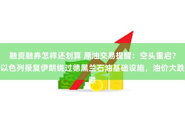 融资融券怎样还划算 原油交易提醒：空头重启？以色列报复伊朗绕过德黑兰石油基础设施，油价大跌